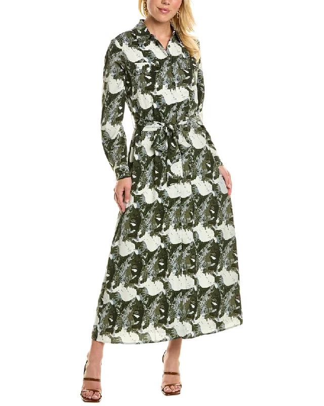 Multifunctional Style YAL New York Maxi Shirtdress
