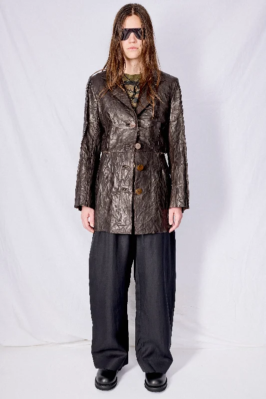 Stretch Design Brown Ana Jacket