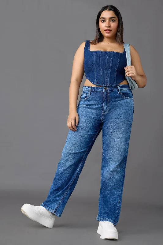 High-quality Styles Curve Maytime Straight Jeans