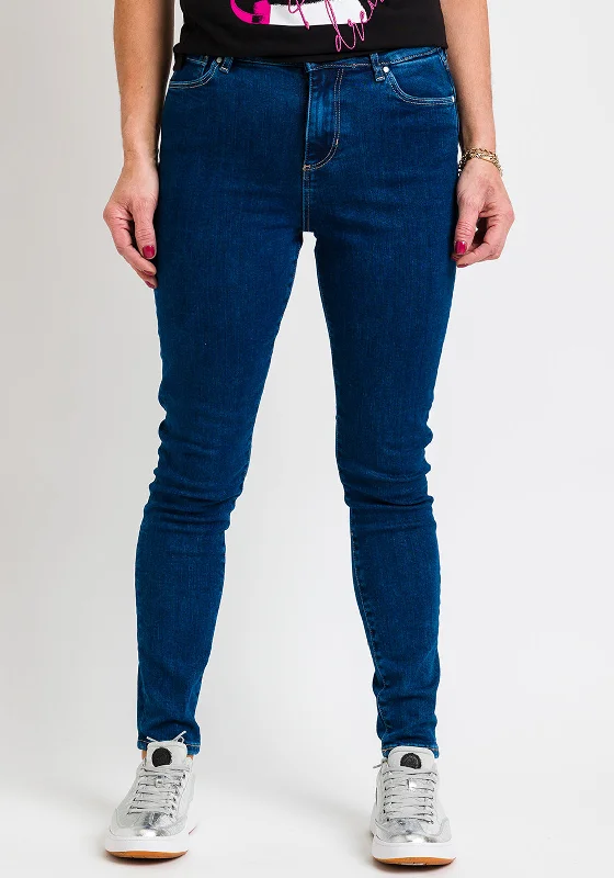 Personalized Outfit Guess Womens Smart Lush Skinny Jeans, Blue