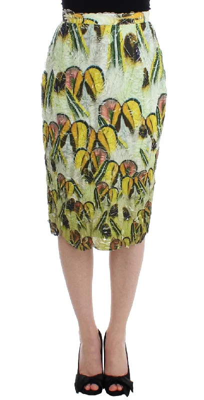 Fashion Classic Lanre Da Silva Ajayi  Organza Pencil Women's Skirt