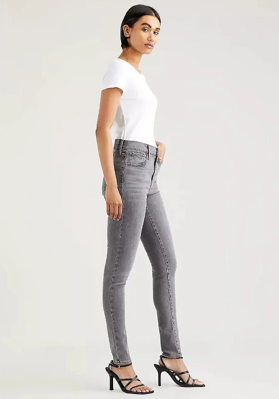 Creative Prints Levis® 720® High Rise Super Skinny Jeans, I Love It Grey 0298