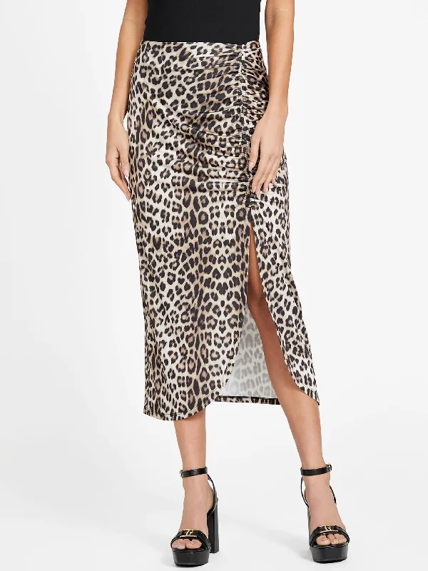 Bright Colors Micol Midi Skirt