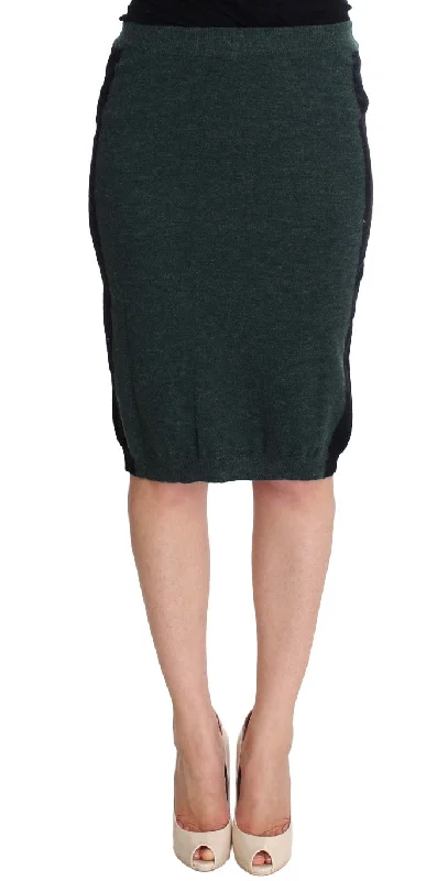 Comfortable And Casual MILA SCHÖN  Wool Blend Pencil Women's Skirt