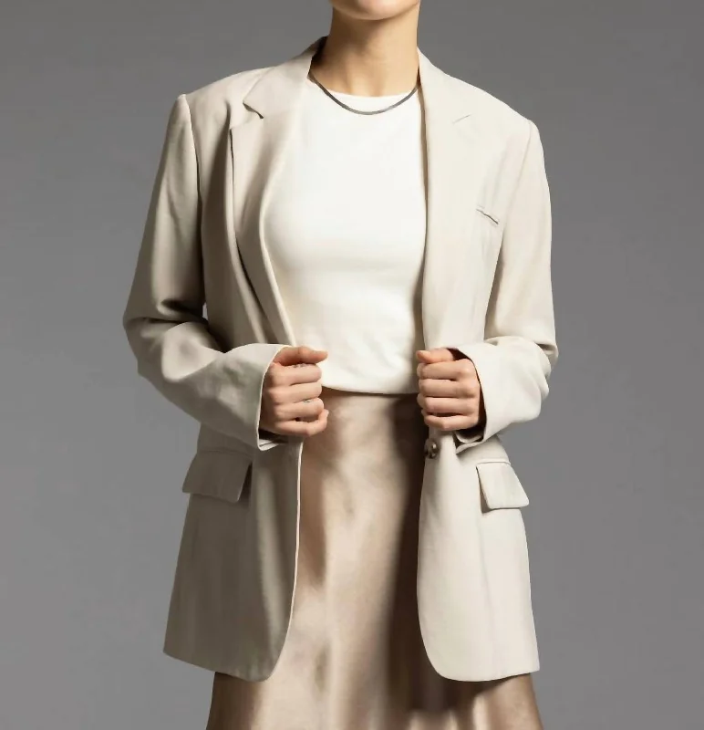 Lively And Youthful Toni Jacket In Chateau Grey