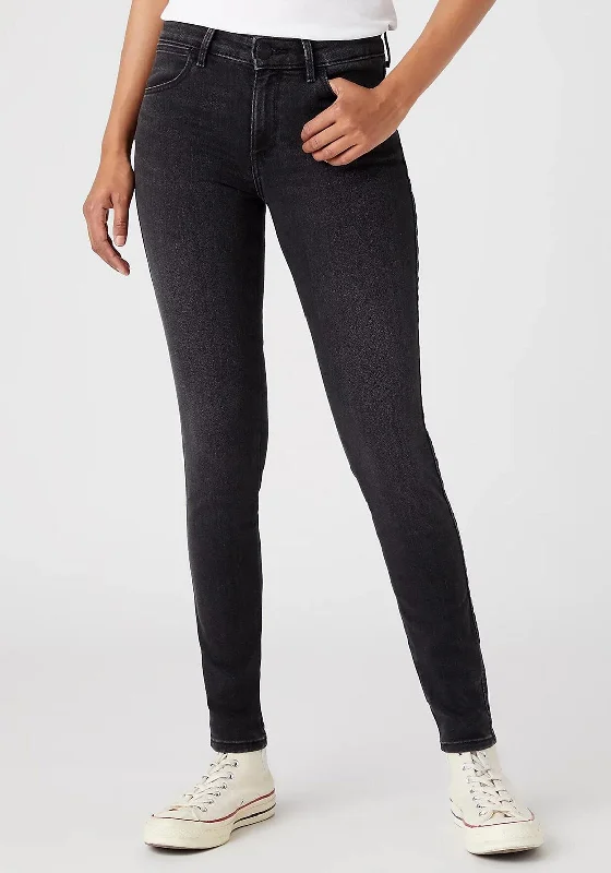 Personalized Wear Wrangler Womens Body Bespoke Skinny Jeans, Soft Nights