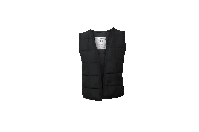 Basic Version Zadig & Voltaire Quilted Vest in Black Polyester