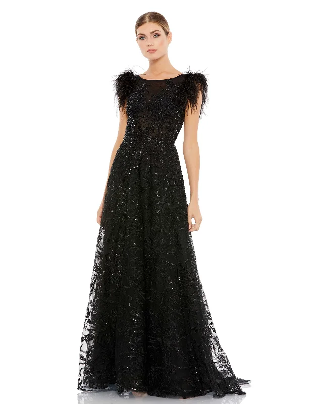 French Style Mac Duggal 20296 Dress
