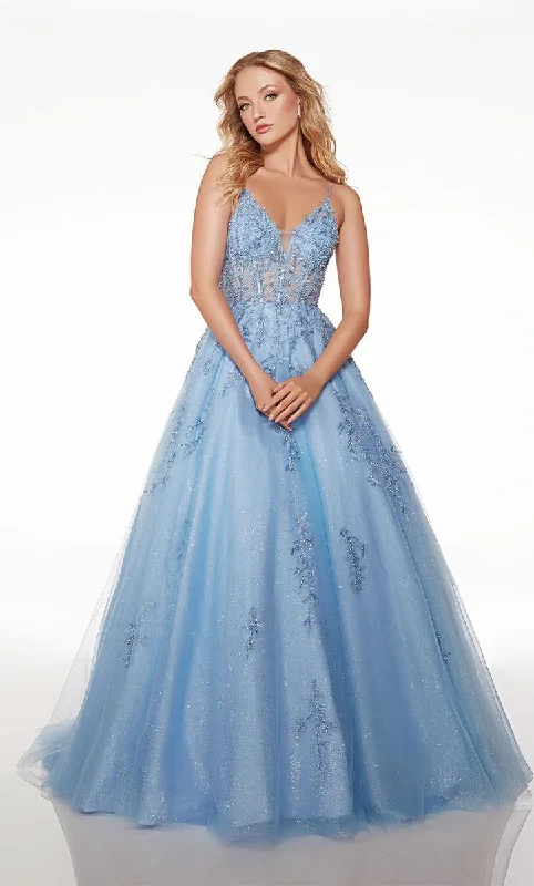 Classic Retro Alyce A-Line Corset Prom Dress 61633