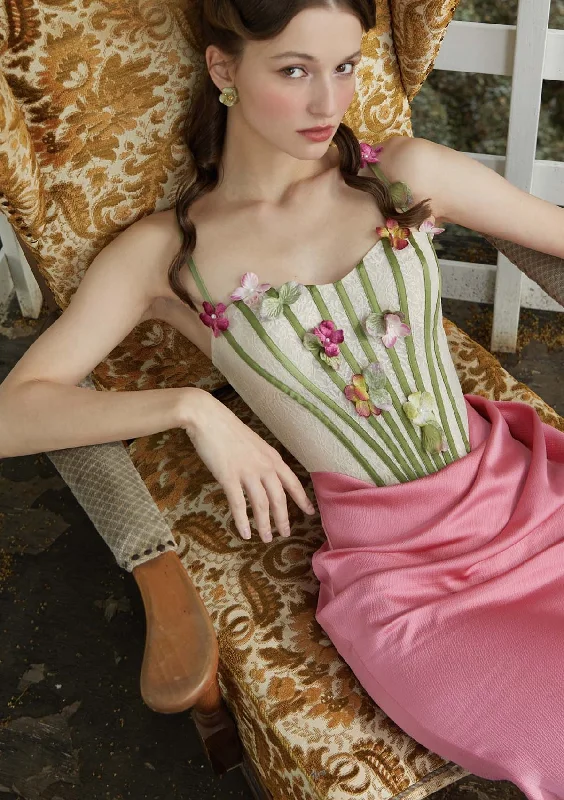 Advanced Customization Flower Vine Phantom Corset Dress