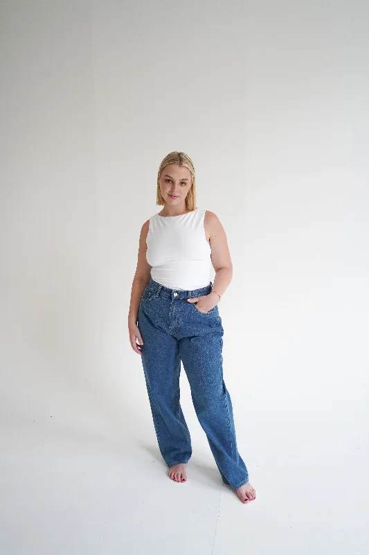 Exclusive Customization BALDWIN JEANS DEEP BLUE