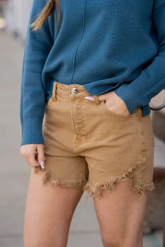 Luxury And Elegant Chrissy Denim Shorts