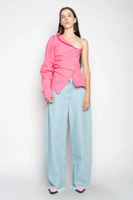 Sports Fashion LIGHT BLUE BOYFRIEND TROUSERS