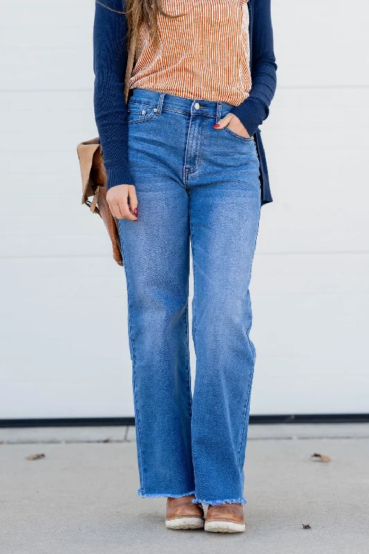 Comfortable And Cold-proof Moreen Denim Jeans