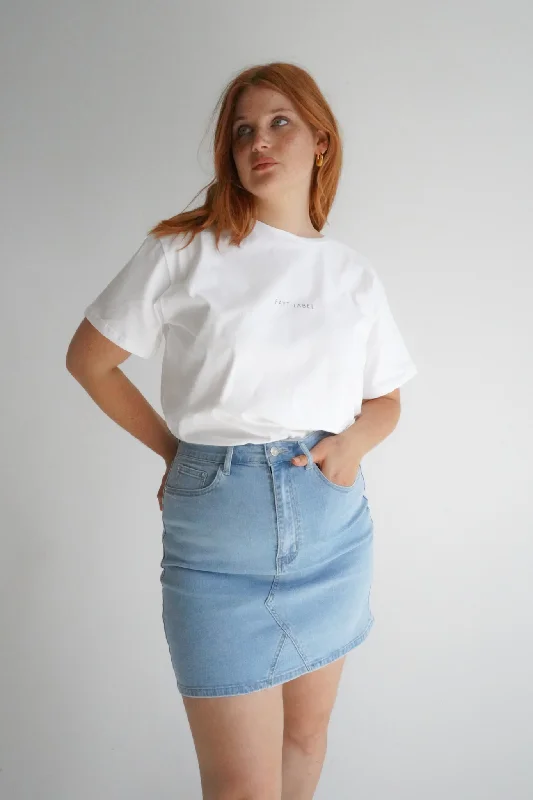 Practical Style TAYO DENIM SKIRT BLUE WASH