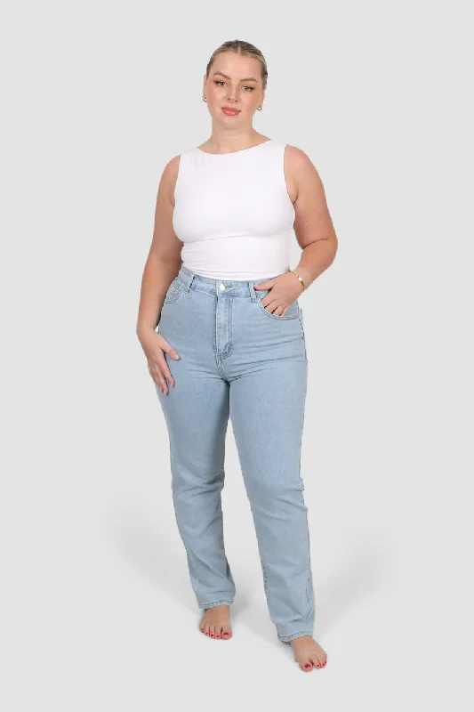 High Street Design ZETLER JEANS MID BLUE